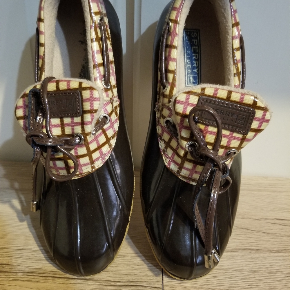 Sperry's Saltwater 1-Eye Duck Booties rain boots